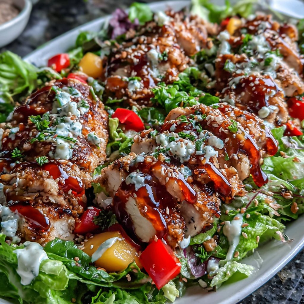Tropical Chicken Salad Lunch