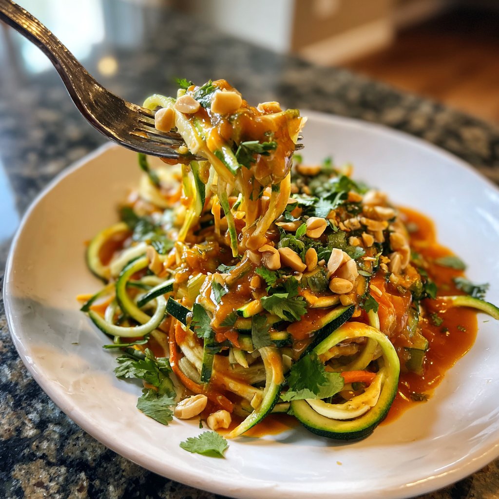 Zucchini Noodle Pad Thai