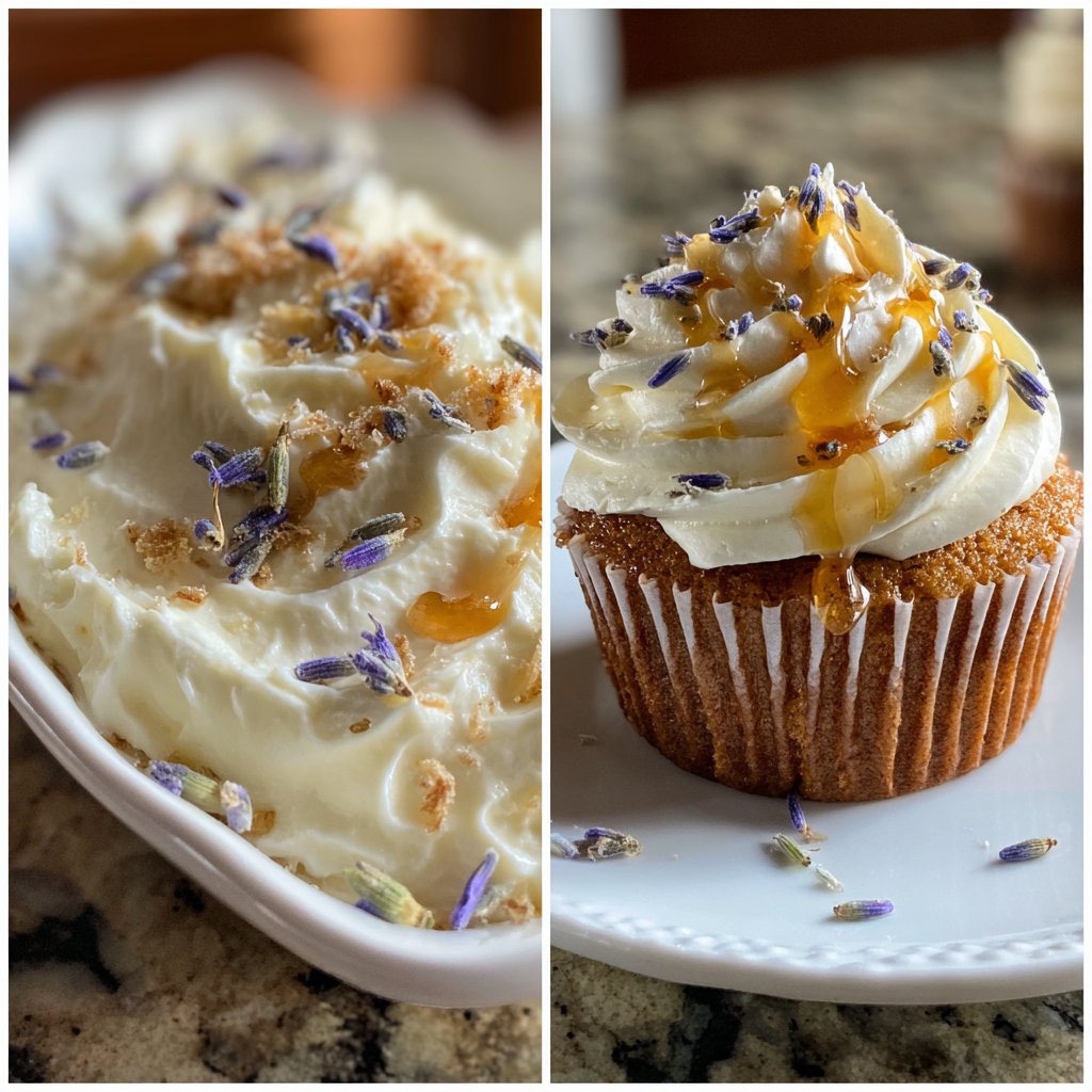 Lavender Honey Buttercream Frosting
