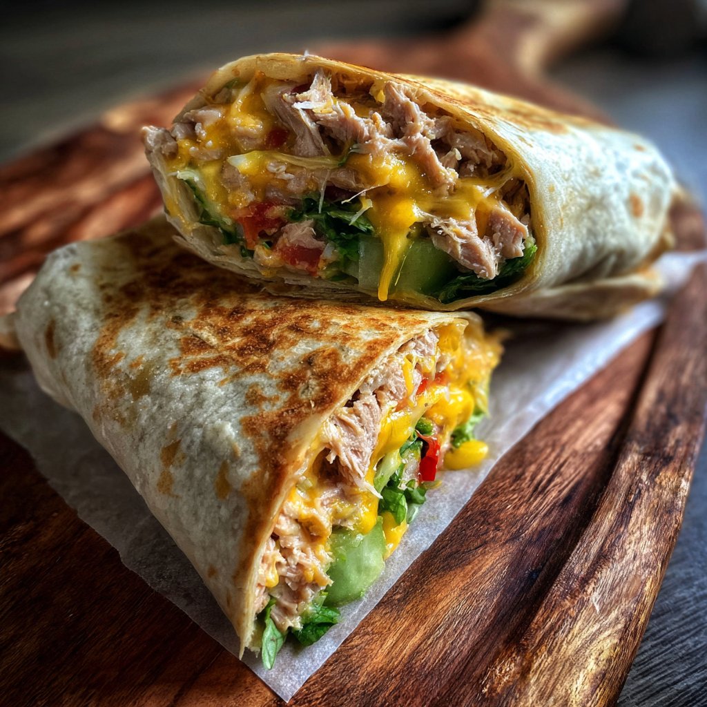 Tuna Melt Wrap