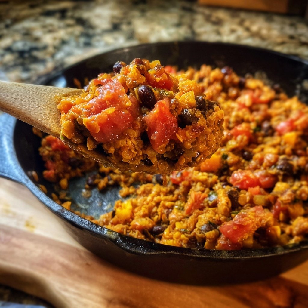 Spicy Lentil Taco Filling