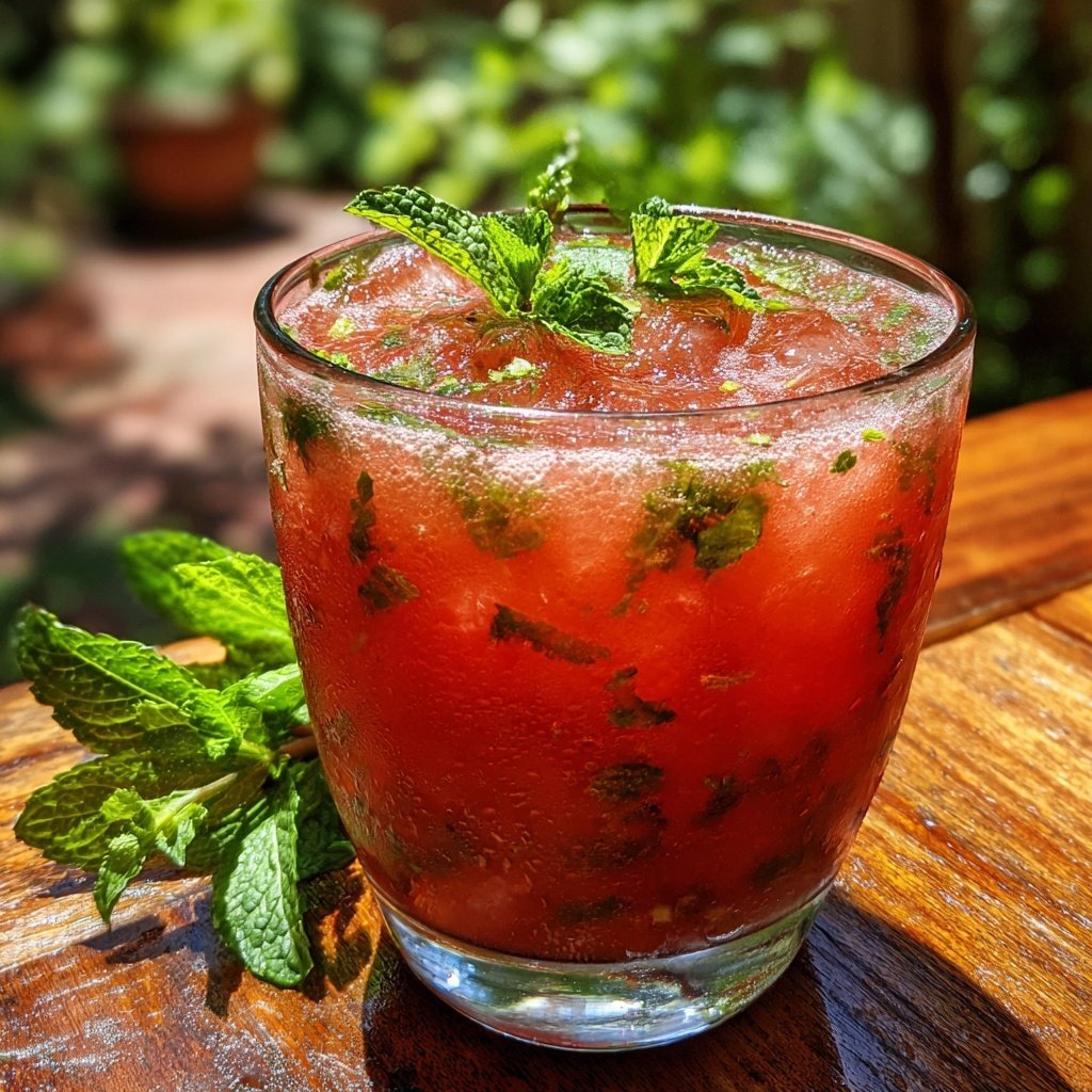 Watermelon Mint Refresher