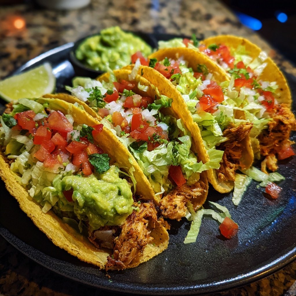 Global Mexican Chicken Tacos